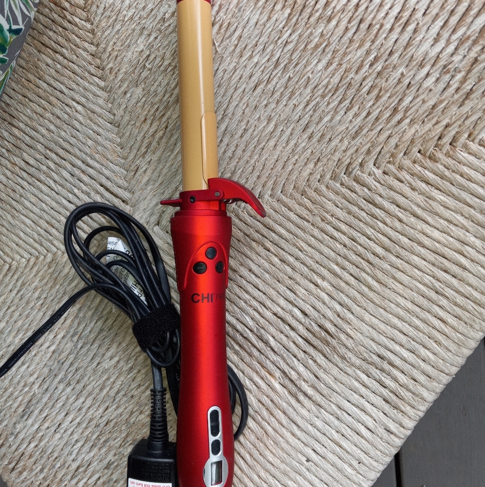 CHI FAROUK ARC 1" ROTATING Spinning CURLER Curling IRON Model GF8027